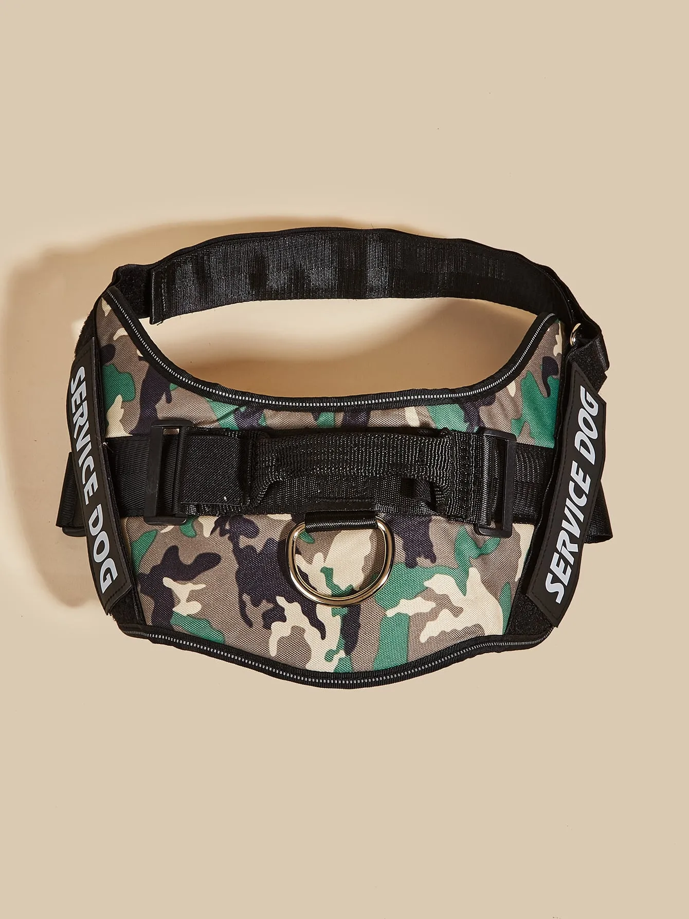 1pc Camouflage Pattern Pet Harness