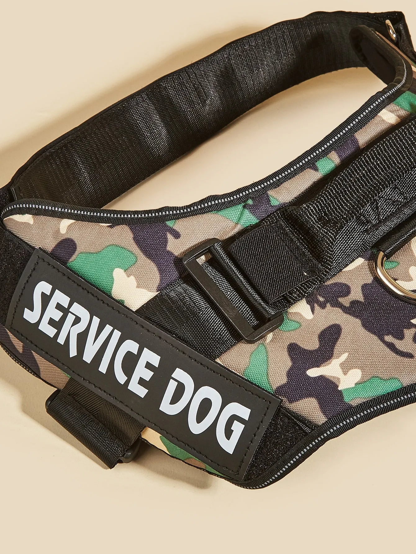 1pc Camouflage Pattern Pet Harness