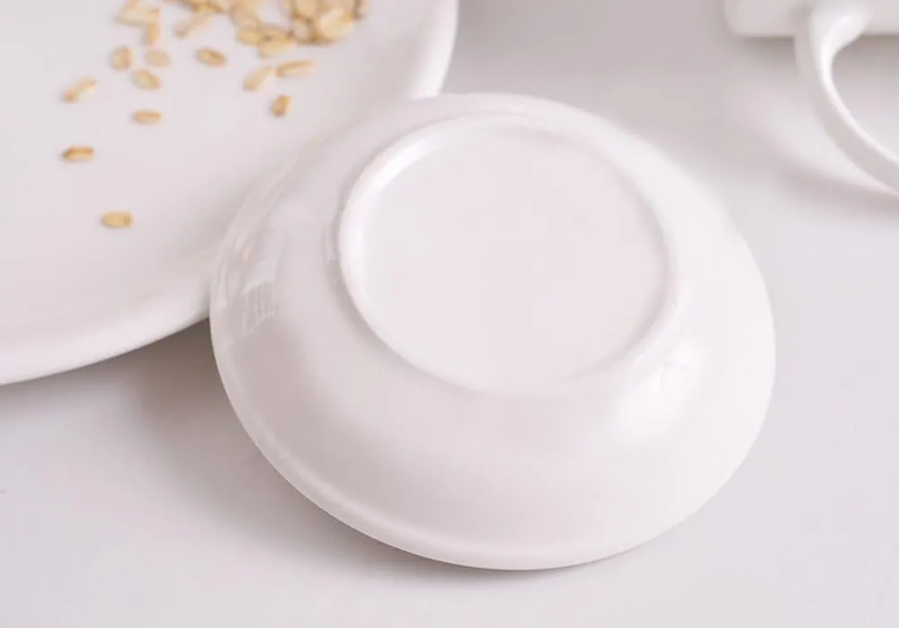 4pcs Ceramics Cat Dinner Plate Seasoning Dishes Sushi Dipping Bowl Appetizer Plate Dessert Plate,Home Decoration