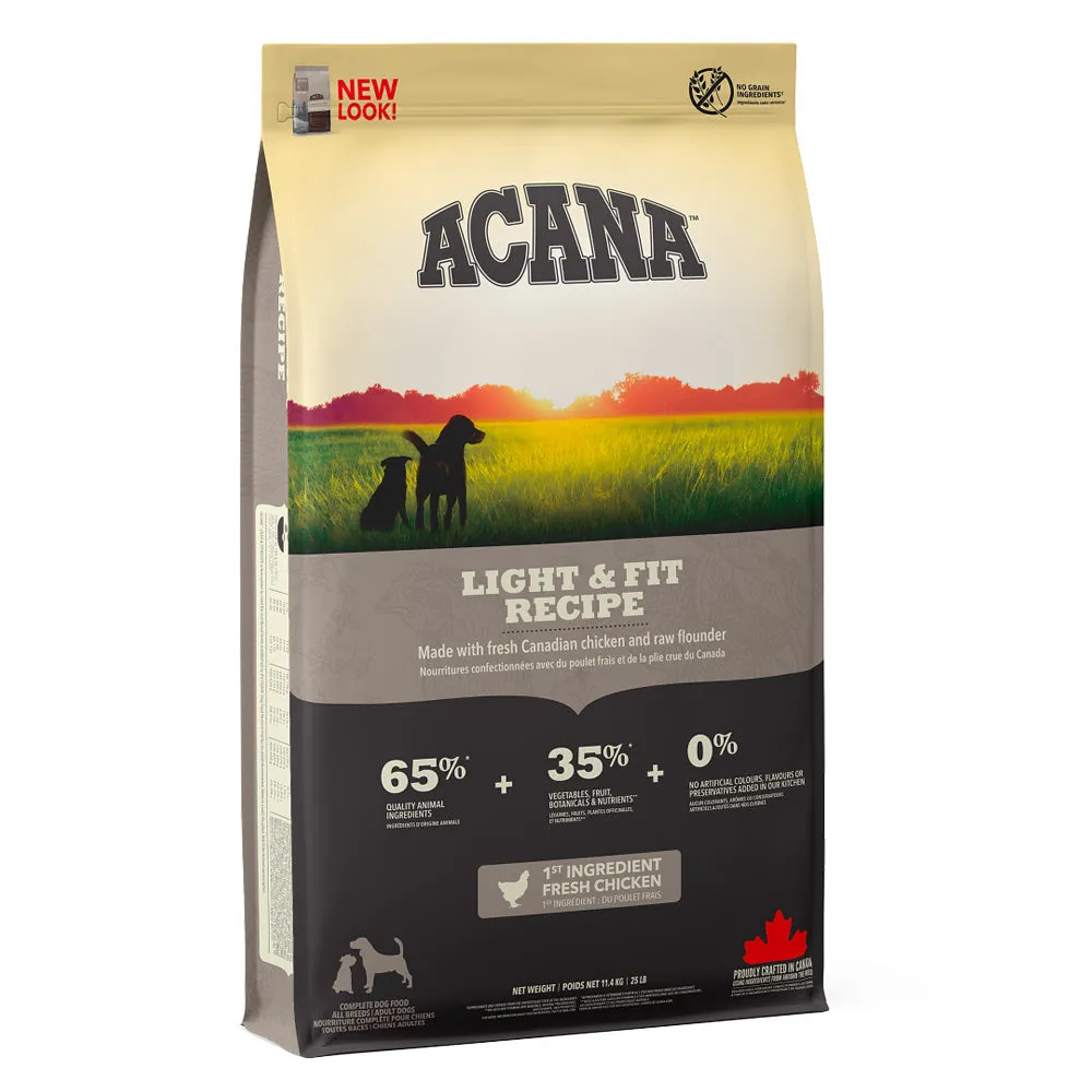 Acana Dog Food Heritage - Light & Fit