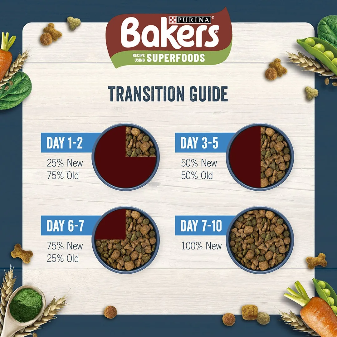 Bakers | Dry Dog Food | Adult | Beef & Country Vegetables