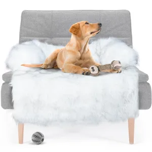 CALMING Fur Dog Bed Sofa Protector, Bed Protector,Waterproof Pet Couch Cover for Dogs