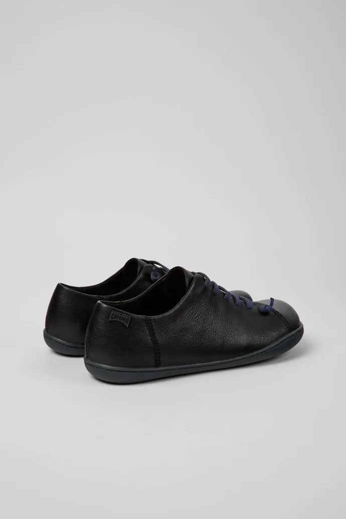 Camper Men's K100249 Peu Leather Casual Sneakers Black