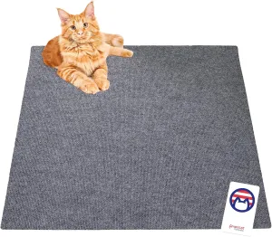 Cat Litter Mat by Americat  36 x 28 Inches Machine Washable for Easy Clean, Waterproof & Made in USA  X Large Mat Traps Litter Around Cat Litter Box & Protects Floors
