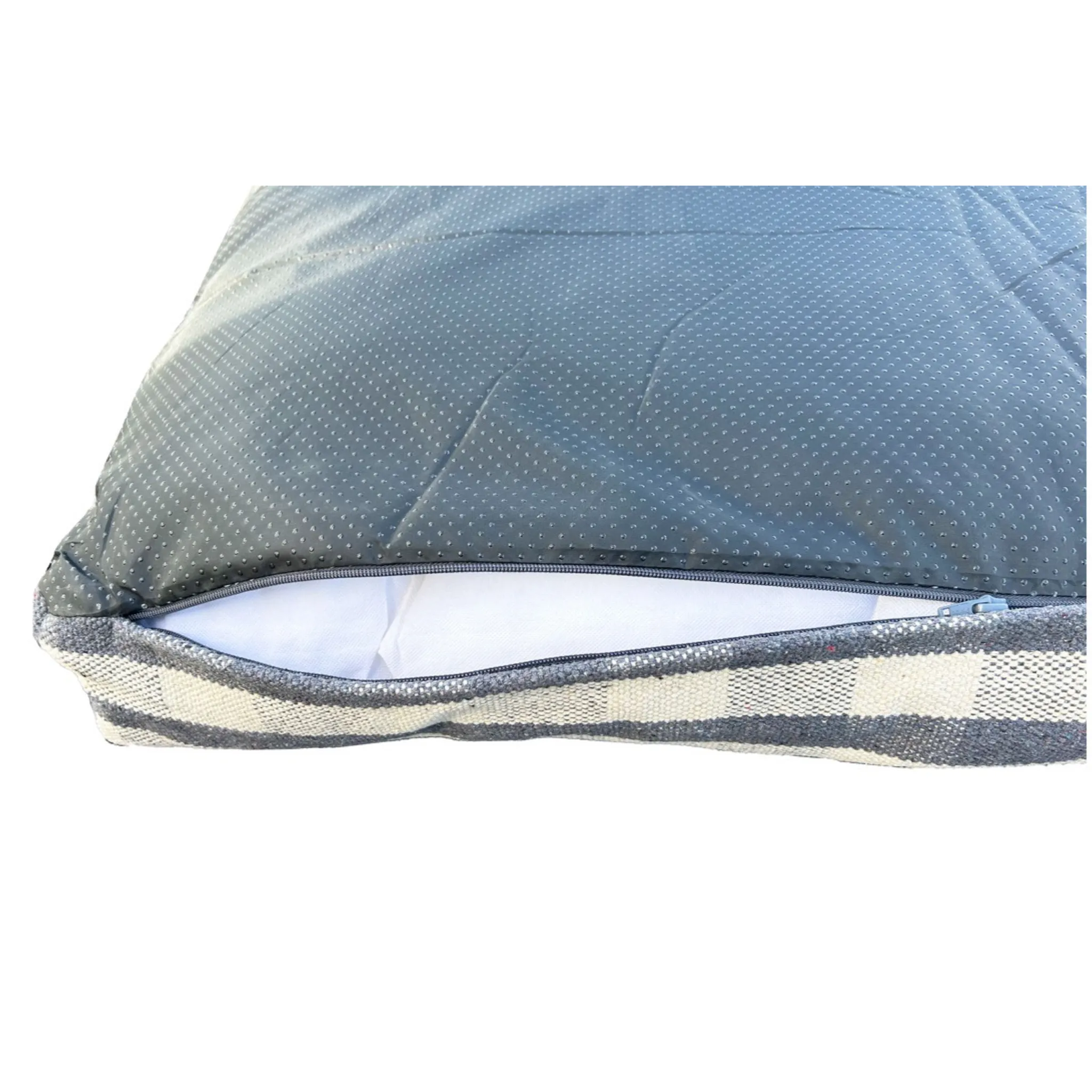 Checkered Pet Mattress  |  Recycled Cotton PICK UP ONLY
