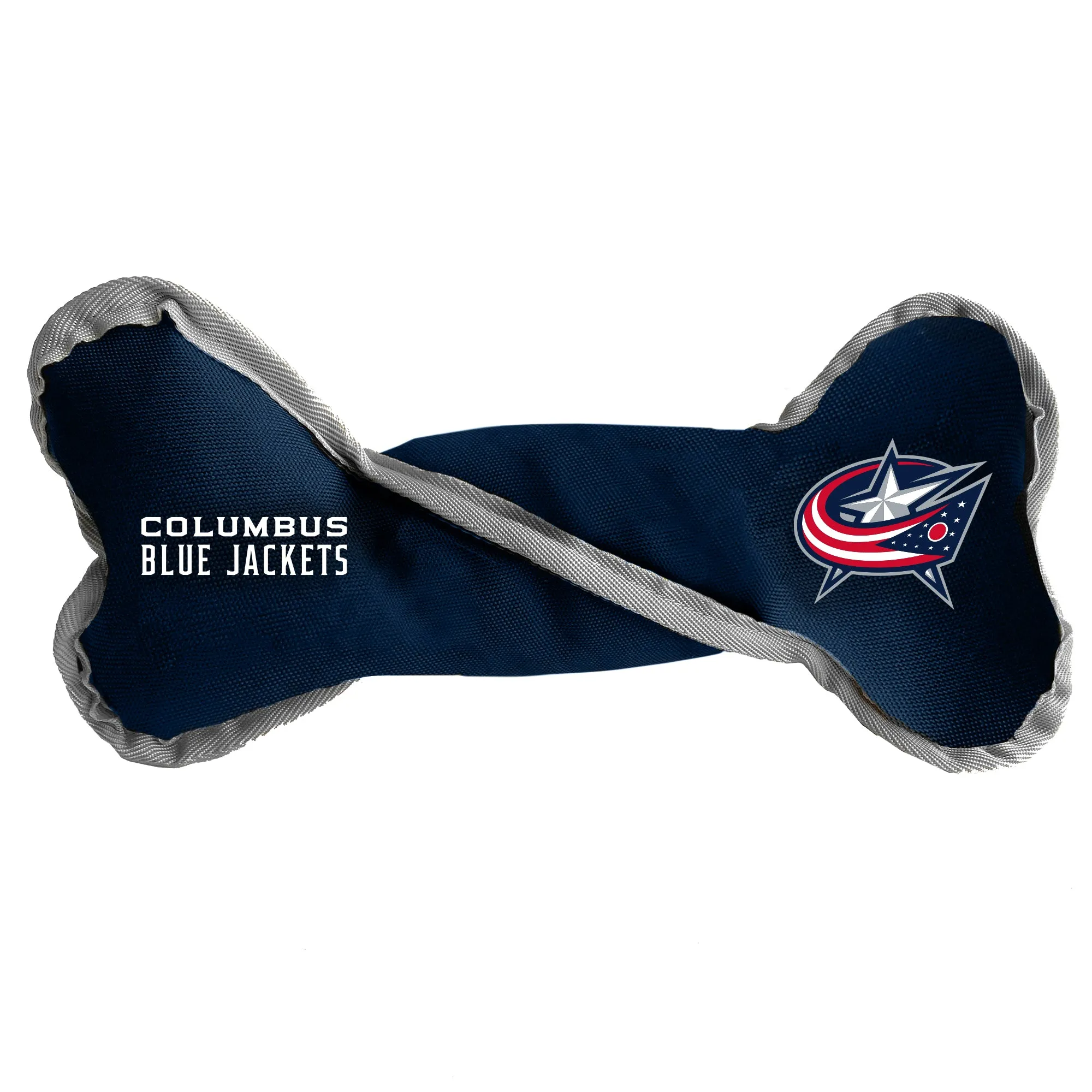Columbus Blue Jackets Pet Tug Bone