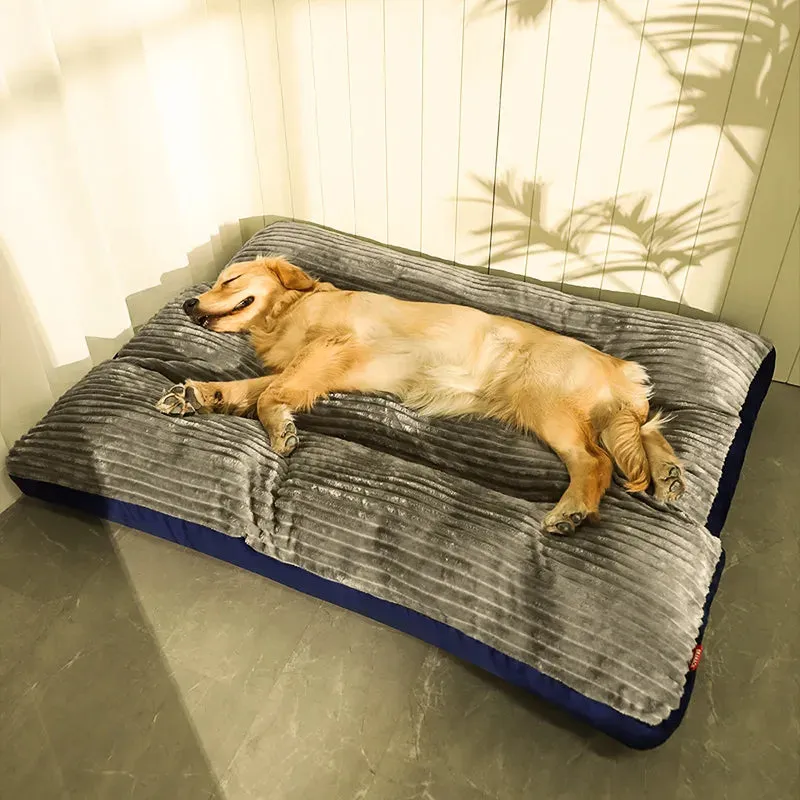 Corduroy Comfort Oversize Dog Sleeping Pad