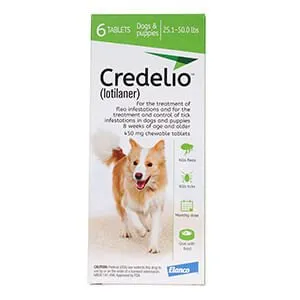 Credelio (lotilaner) Flea & Tick Tablets for Dogs