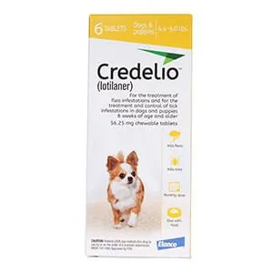 Credelio (lotilaner) Flea & Tick Tablets for Dogs
