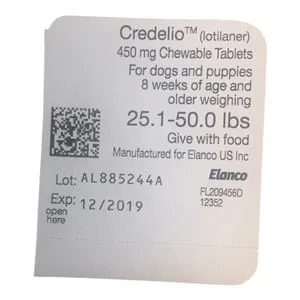 Credelio (lotilaner) Flea & Tick Tablets for Dogs