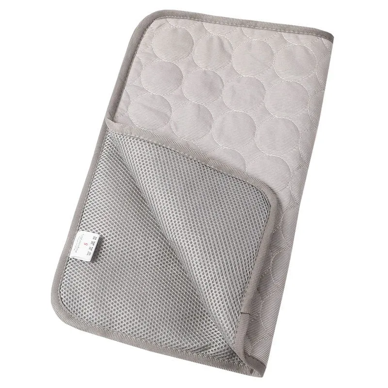Dog Cooling Mat Pad Washable Breathable Pet Dog Bed