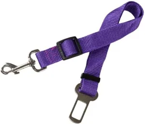 Dog Lead for Car Seat Belt Violet Pet Cat Dog Safety Vehicle Car Seat Belt Dog Seatbelt Harness Lead Clip Dogs Supplies Accessories for Car Travel
