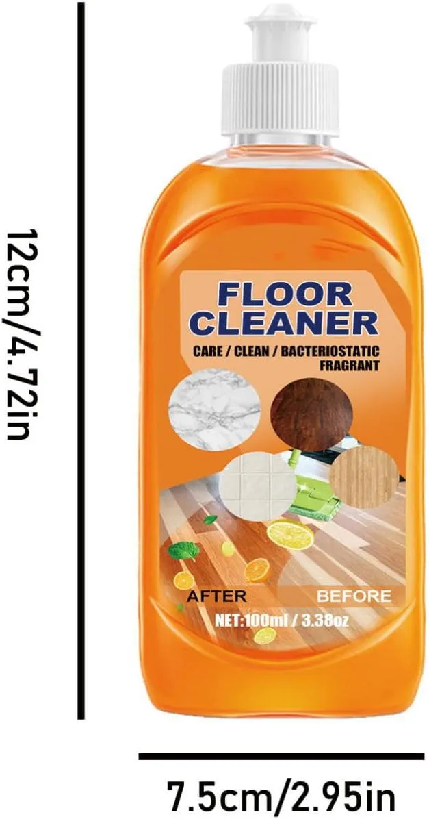 Floor Cleaner Spray, Multi- Vinegar Polish Floor Cleaner and Household Cleaner, All Purpose Floor Cleaner, Floor Cleaner Orange, Floor Cleaner Liquid, Multi-purpose Cleaning (2, A)
