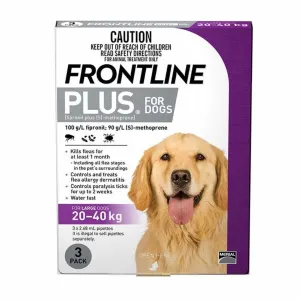 Frontline Plus Dog Large Purple