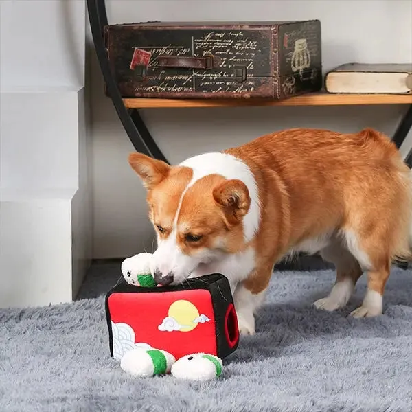 Hugsmart Pet Foodie Japan Bento Box Interactive Toys for Dogs