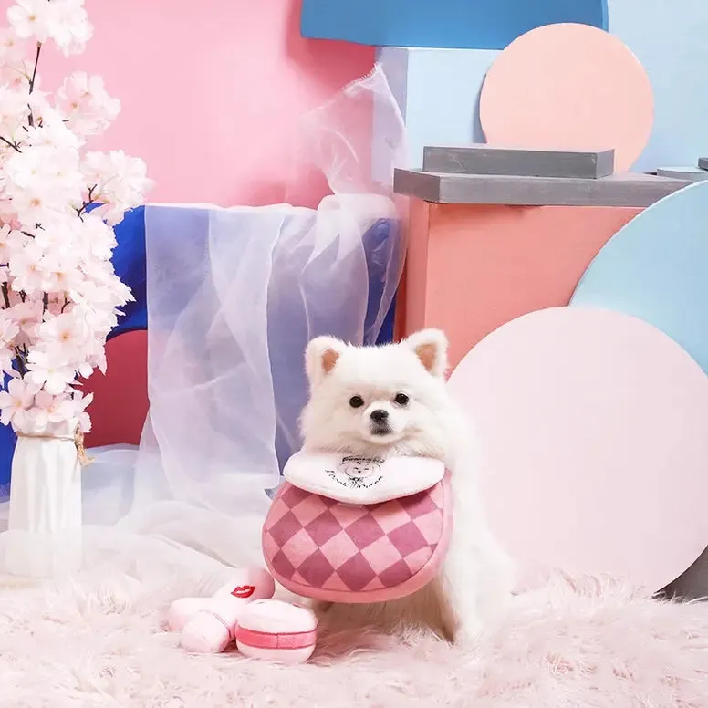 Hugsmart Pet Woof Love Handbag Interactive Dog Toys