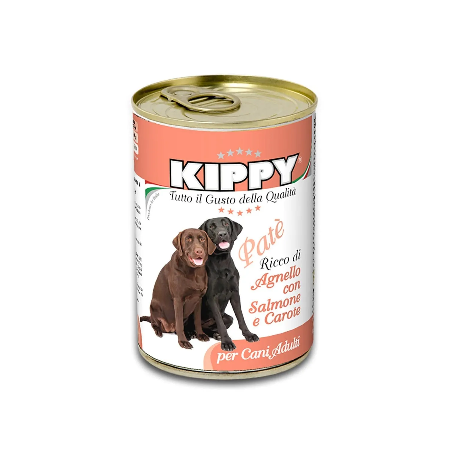 KiPPY lamb and salmon and carrot Dog pate 400g