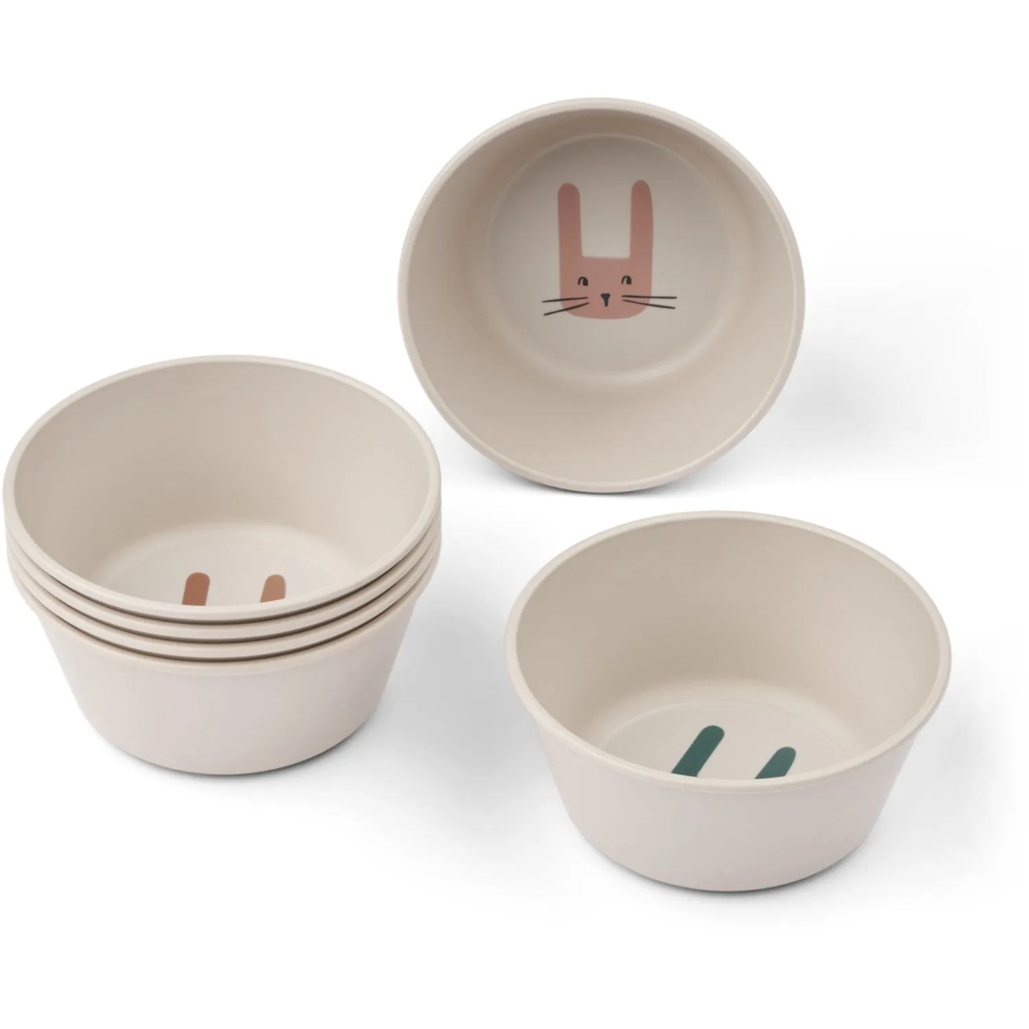 LieWood Bunny / Sandy Cees Bowl 6-Pack