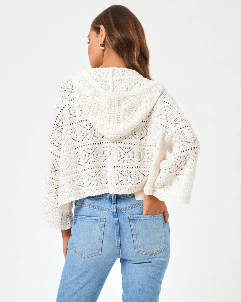 L.Space Diamond eyes sweater - CREAM