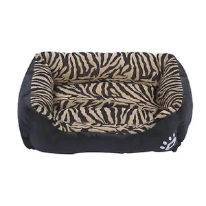 M 54*42cm tiger print Pet cat, dog bed, soft and comfortable pet nest AZ21816