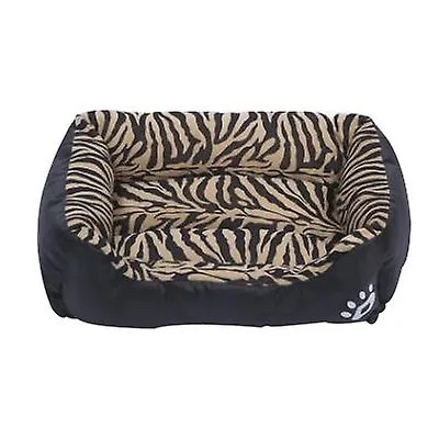 M 54*42cm tiger print Pet cat, dog bed, soft and comfortable pet nest AZ21816