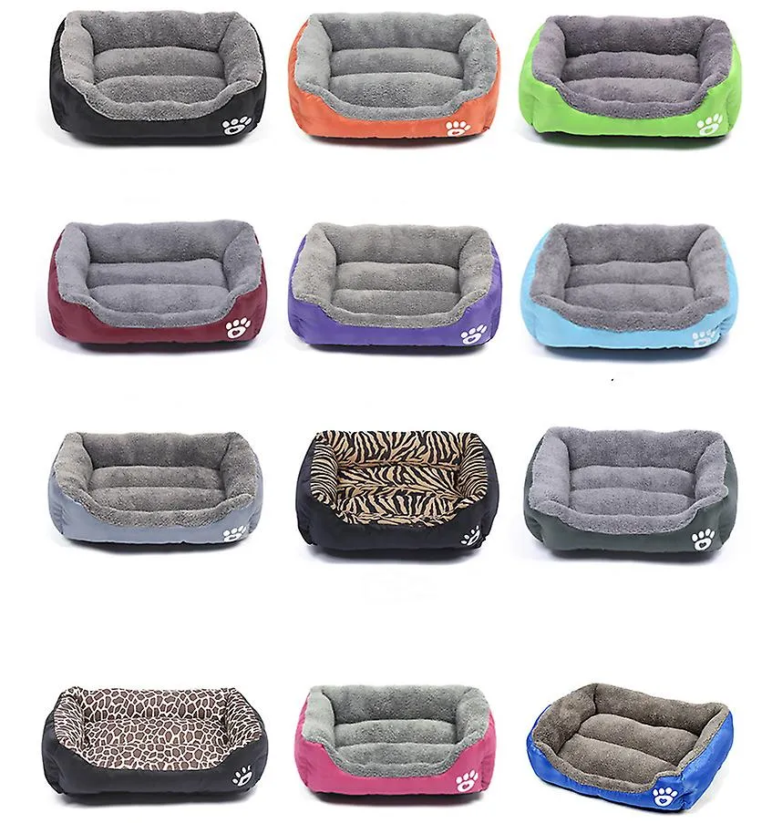 M 54*42cm wine red Pet cat, dog bed, soft and comfortable pet nest AZ21818