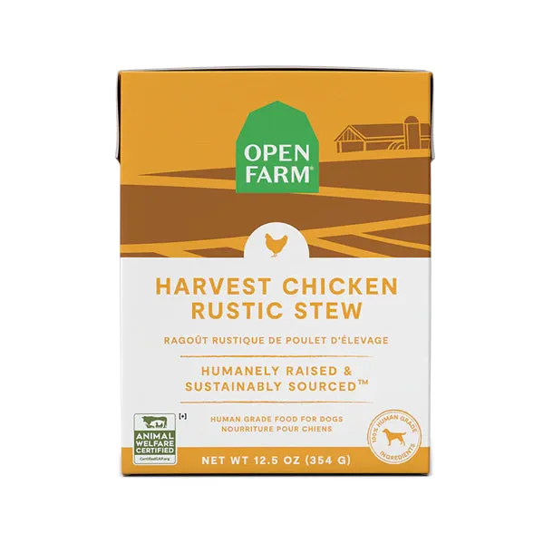 Open Farm Harvest Chicken Rustic Stew Wet Dog Food