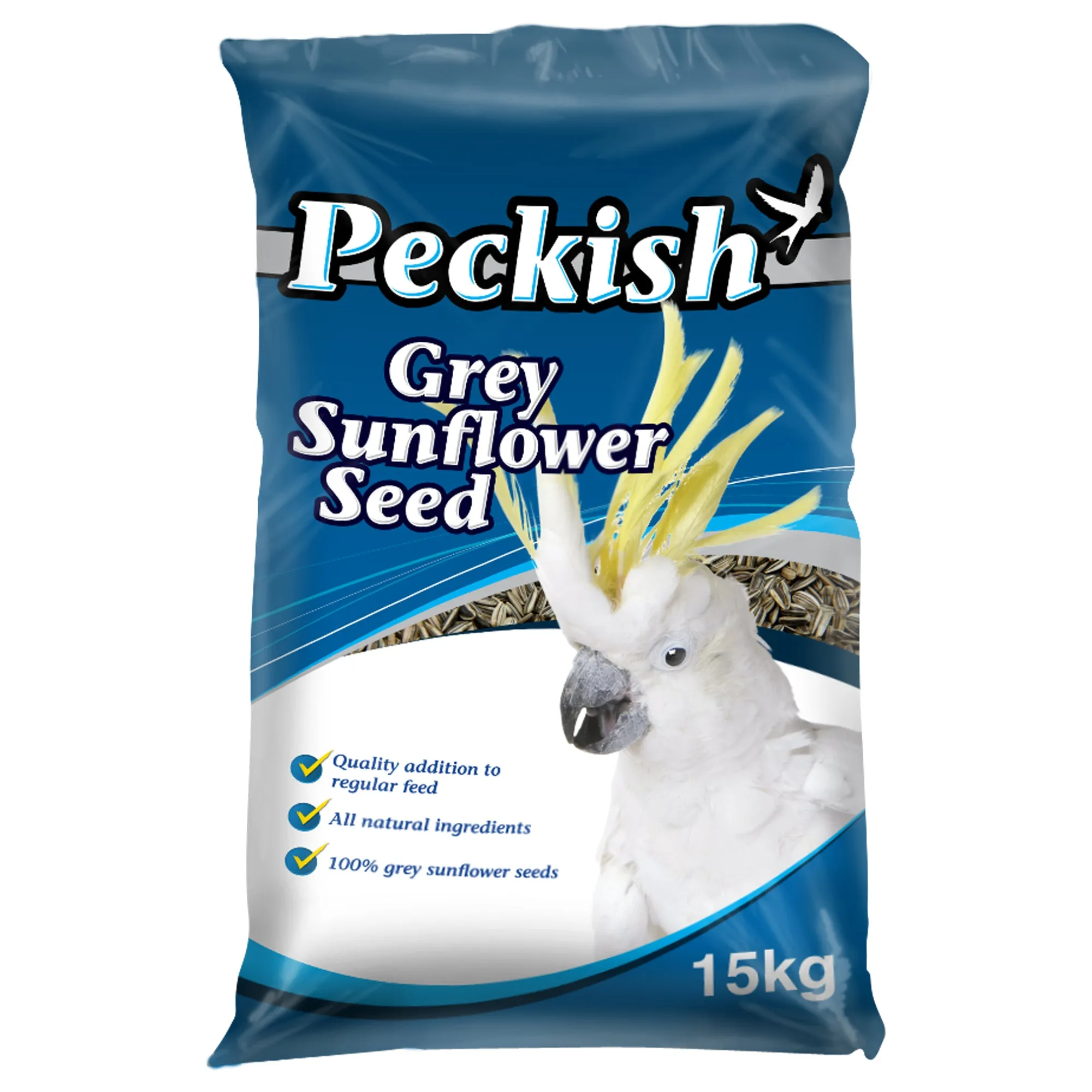 Peckish - Grey Sunflower Seed (15kg)