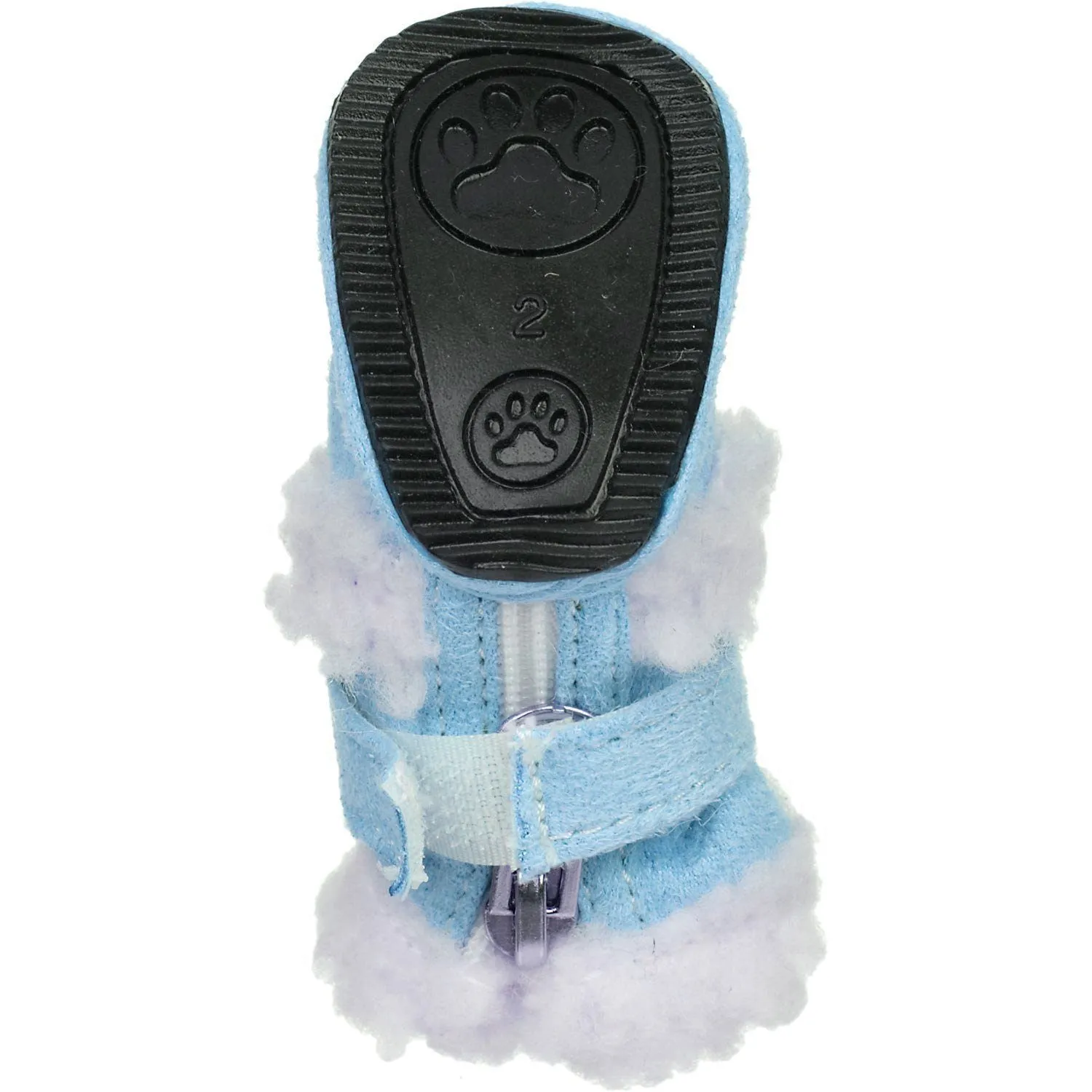 Pet Life ® 'Duggz' 3M Insulated Winter Fashion Dog Shoes Booties - Set of 4