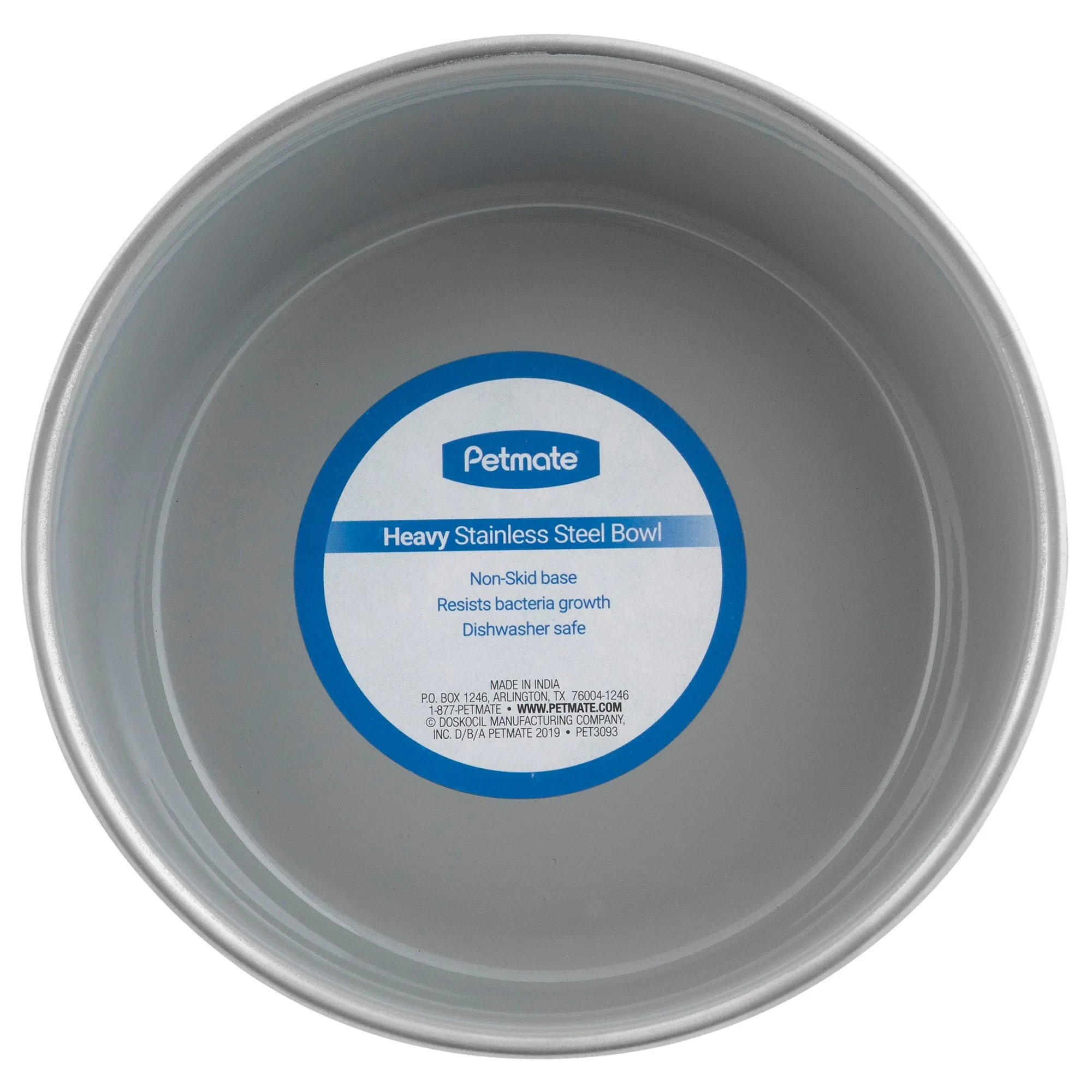 Petmate Painted Stainless Steel Pet Bowls
