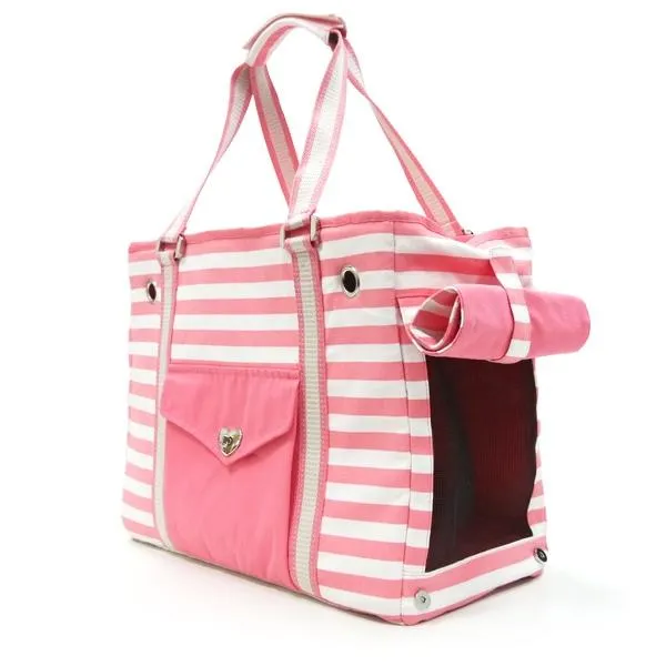 Pink Tote Dog Carrier
