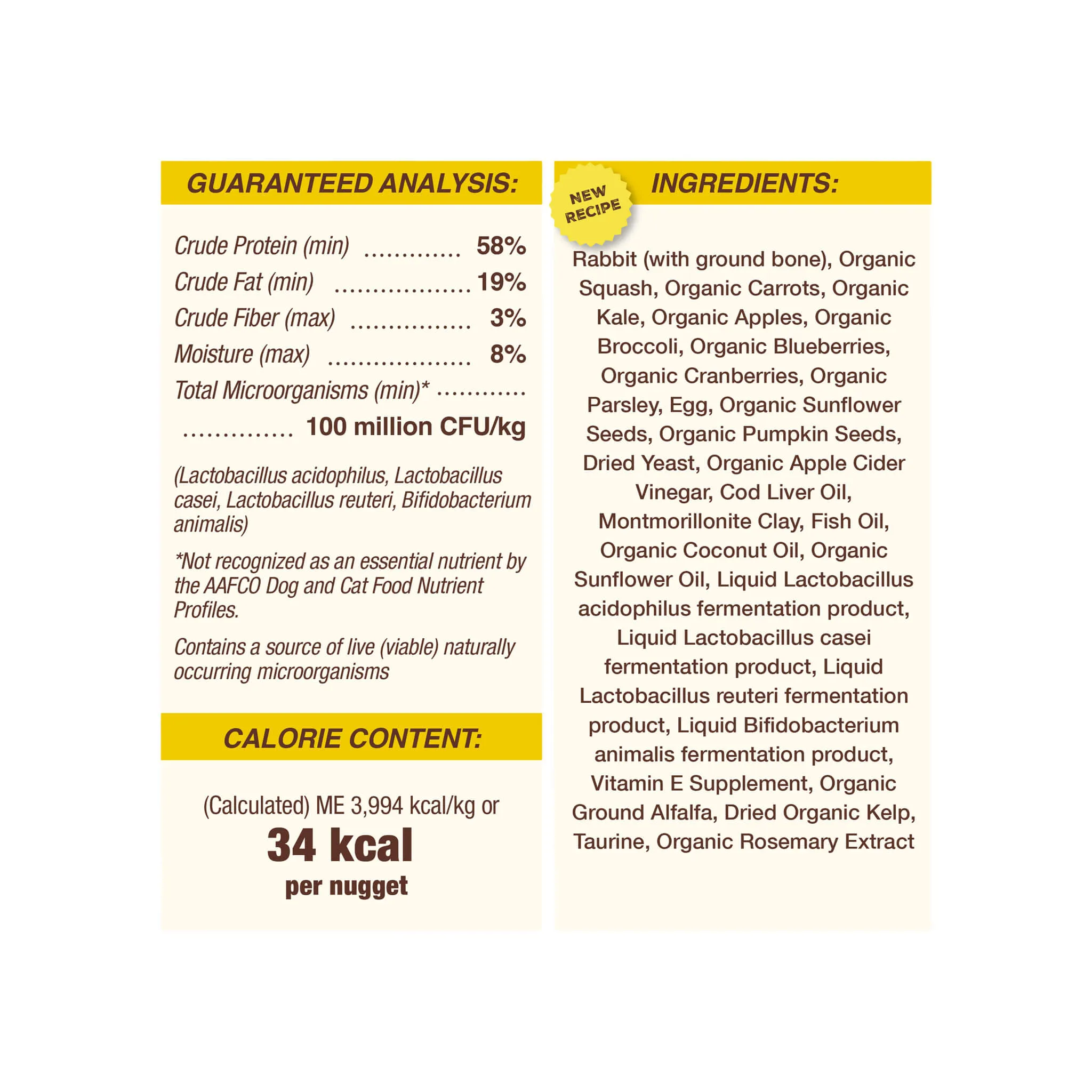 Primal Pet Foods Freeze-Dried Nuggets Dog Food
