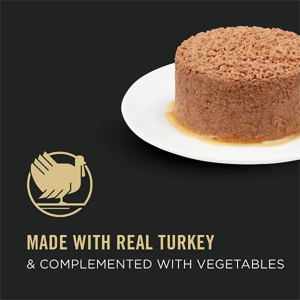 Purina Pro Plan Complete Essentials Turkey & Vegetables Entree Canned Cat Food, 156g