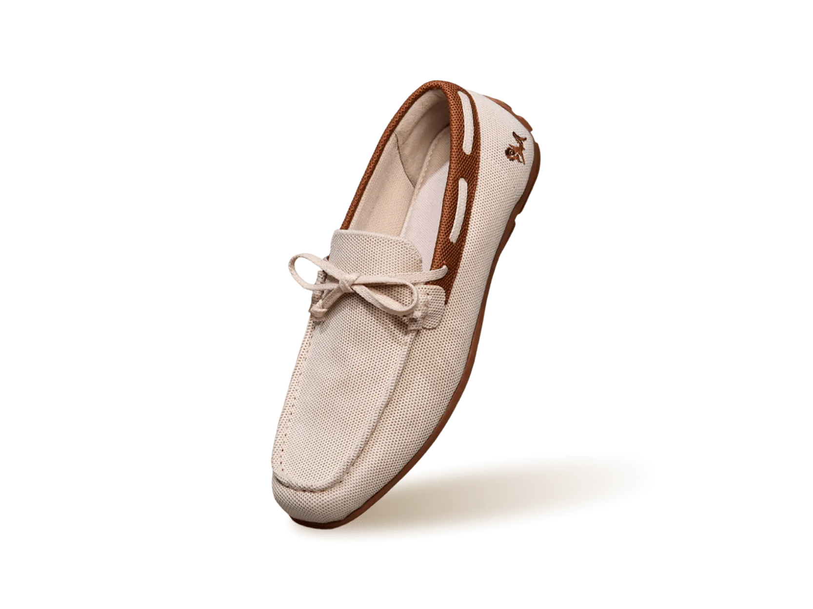 ReLive Knit Boat Loafers : Beige