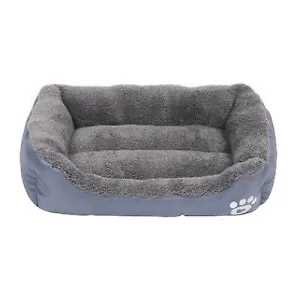 S 43*32cm gray Pet cat, dog bed, soft and comfortable pet nest AZ21801