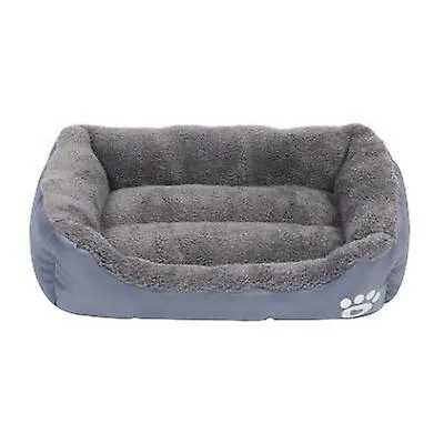 S 43*32cm gray Pet cat, dog bed, soft and comfortable pet nest AZ21801