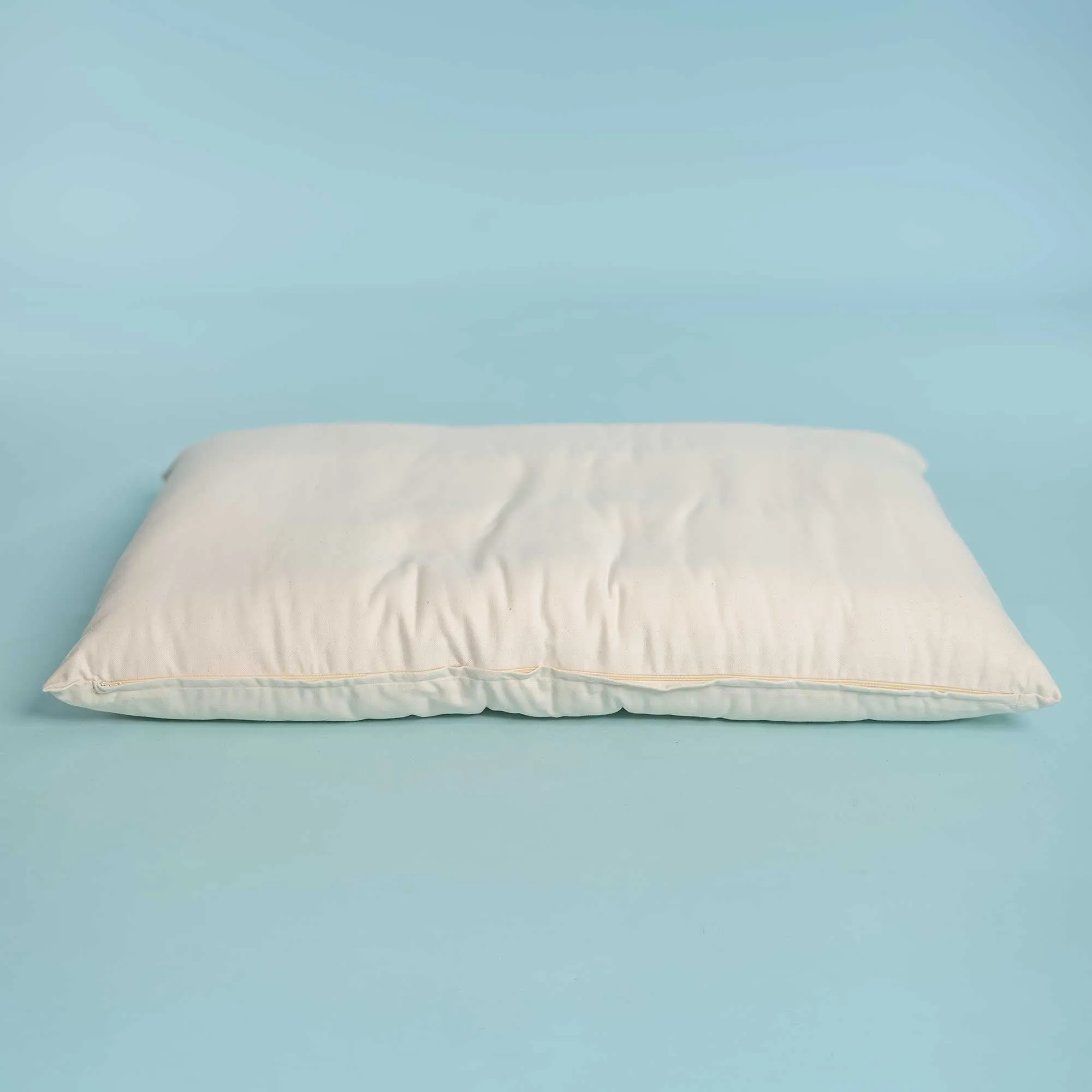 SESAME 100% Organic Cotton Dog Cat Pet Bed (4" High) (Grown & Handmade in USA)