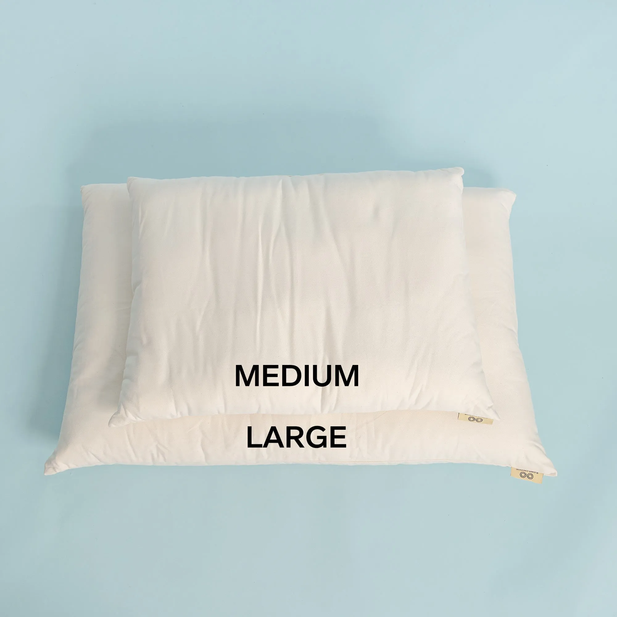SESAME 100% Organic Cotton Dog Cat Pet Bed (4" High) (Grown & Handmade in USA)