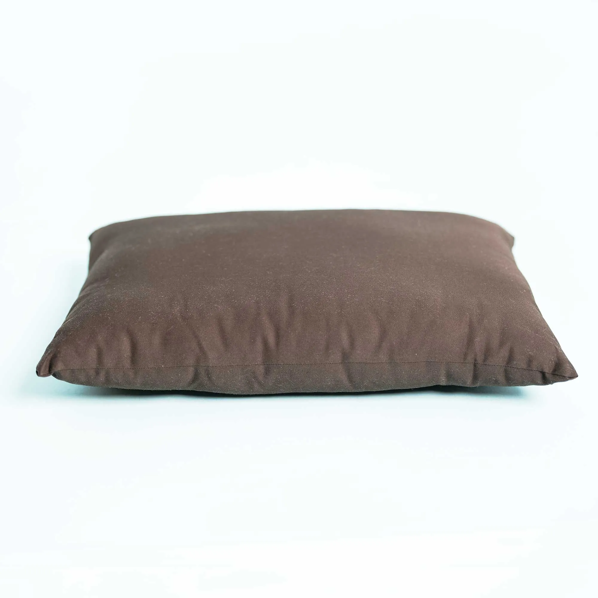 SESAME 100% Organic Cotton Dog Cat Pet Bed (4" High) (Grown & Handmade in USA)