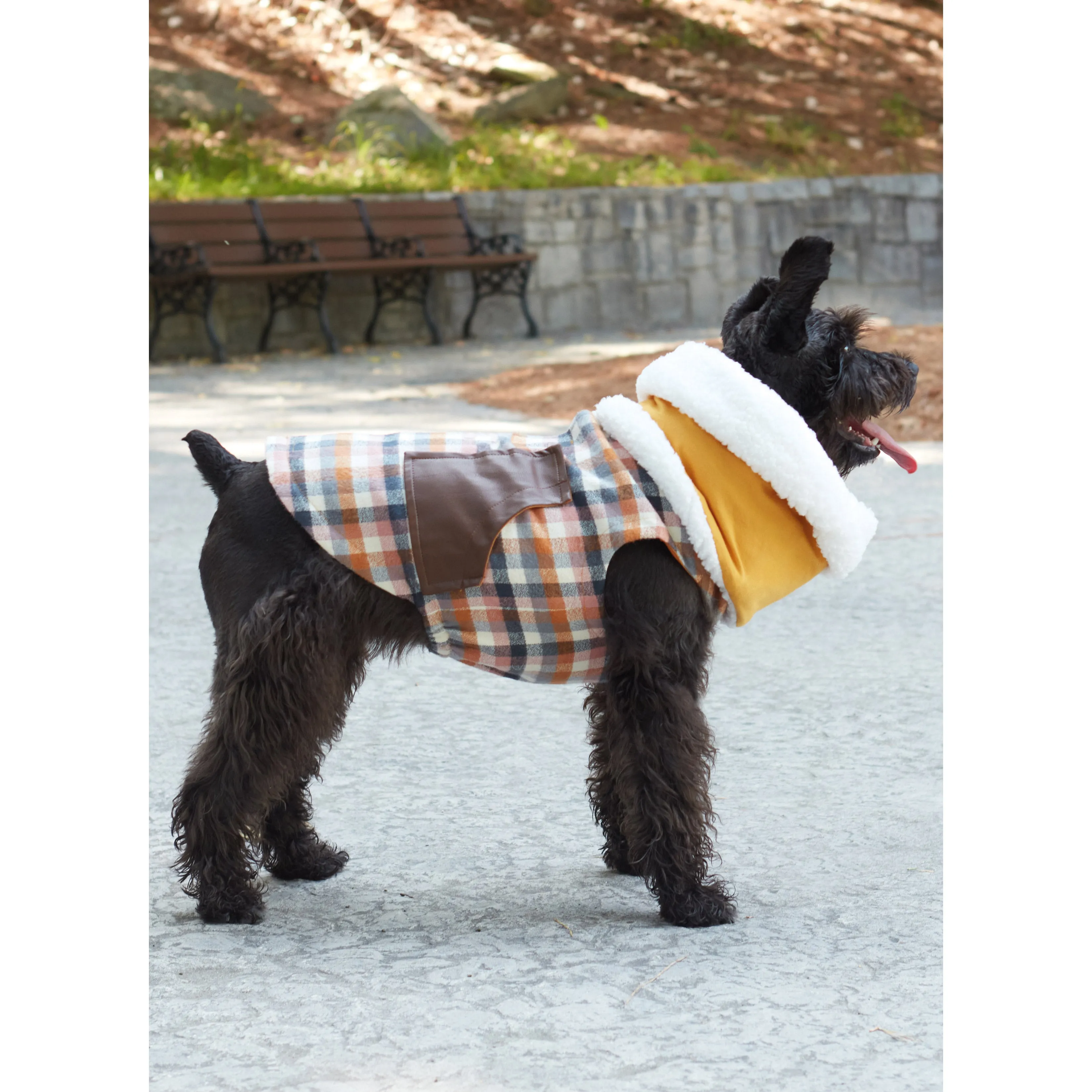 Simplicity pattern 9663 Pet Coats with Optional Hoods and Cowls