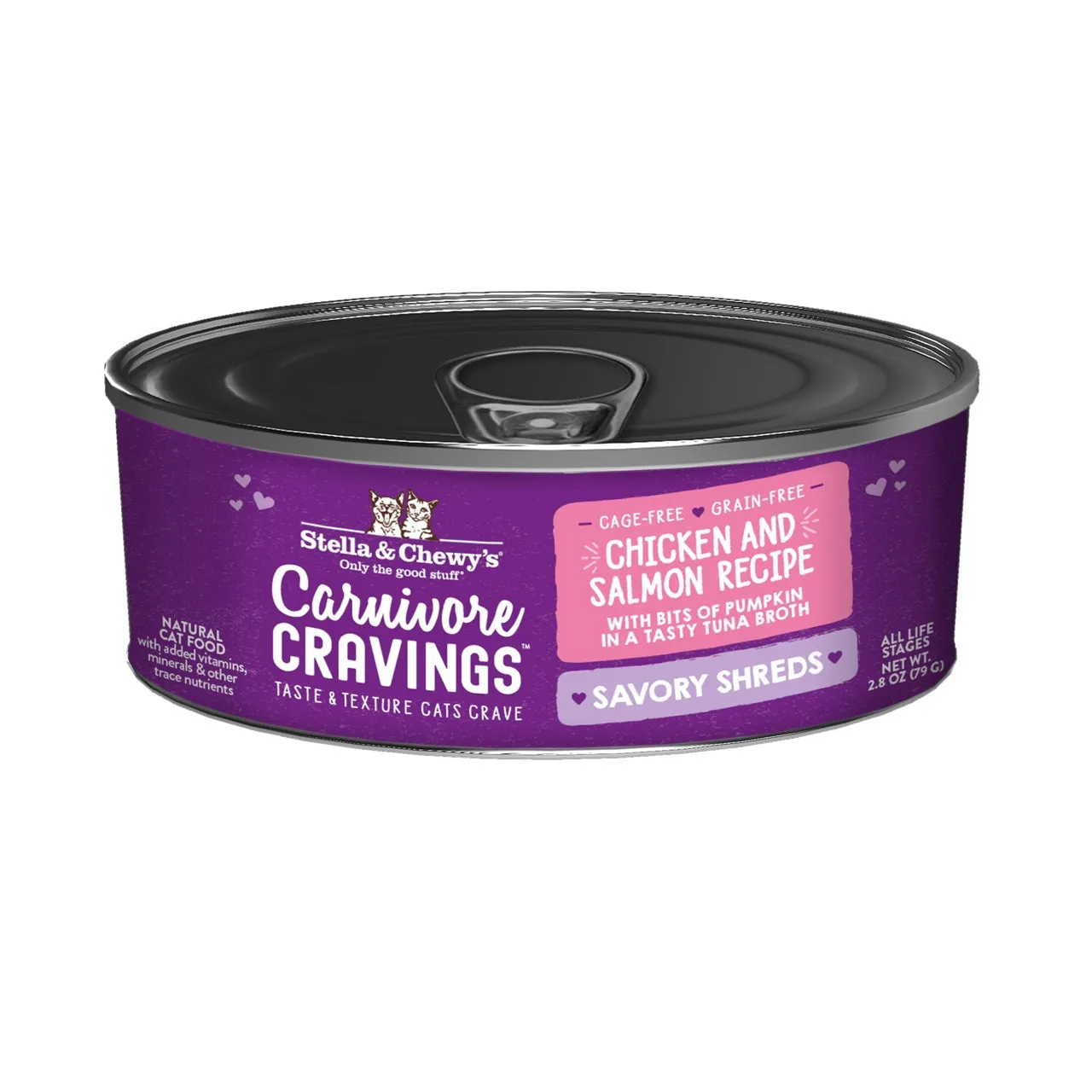 Stella & Chewy's Carnivore Cravings Savory Shreds Chicken & Salmon