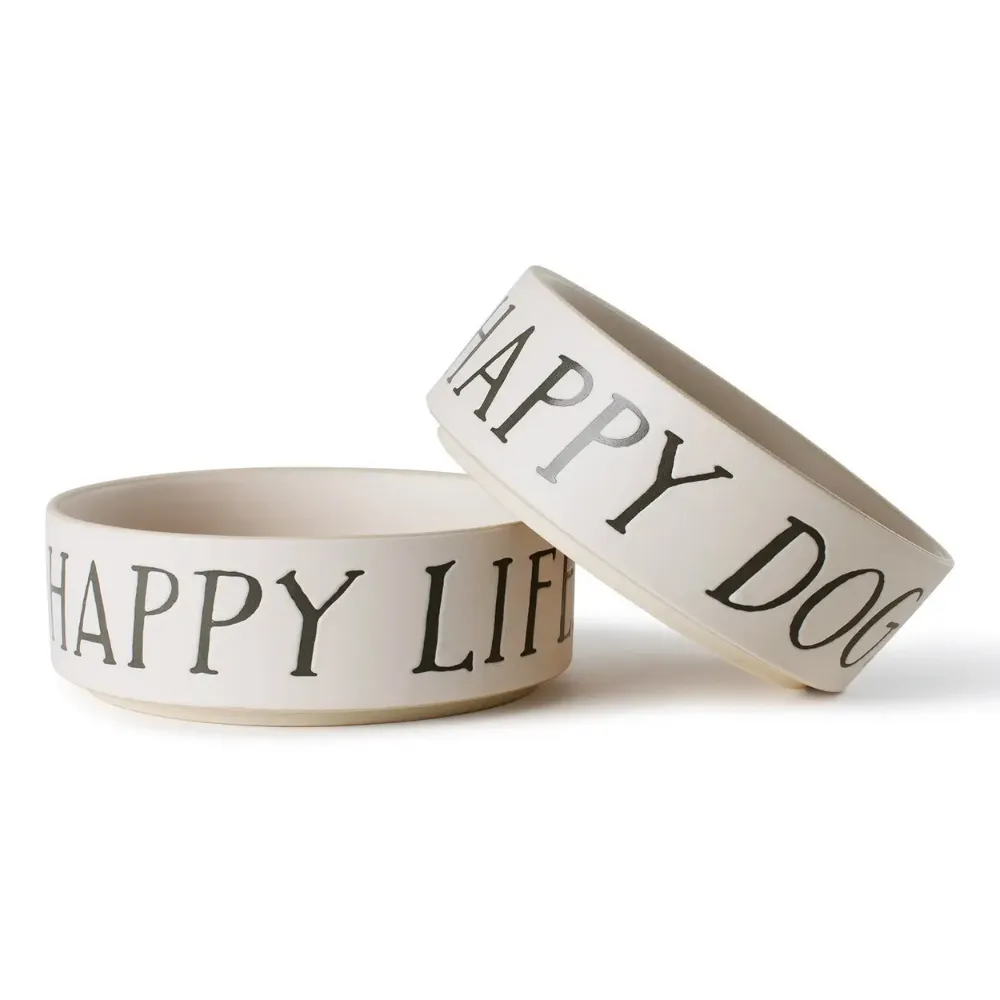 Stoneware Pet Bowls