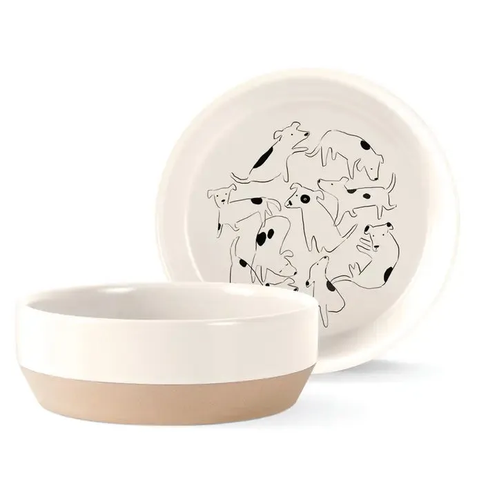 Stoneware Pet Bowls