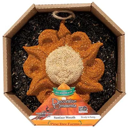 Sun Face Seed Wreath