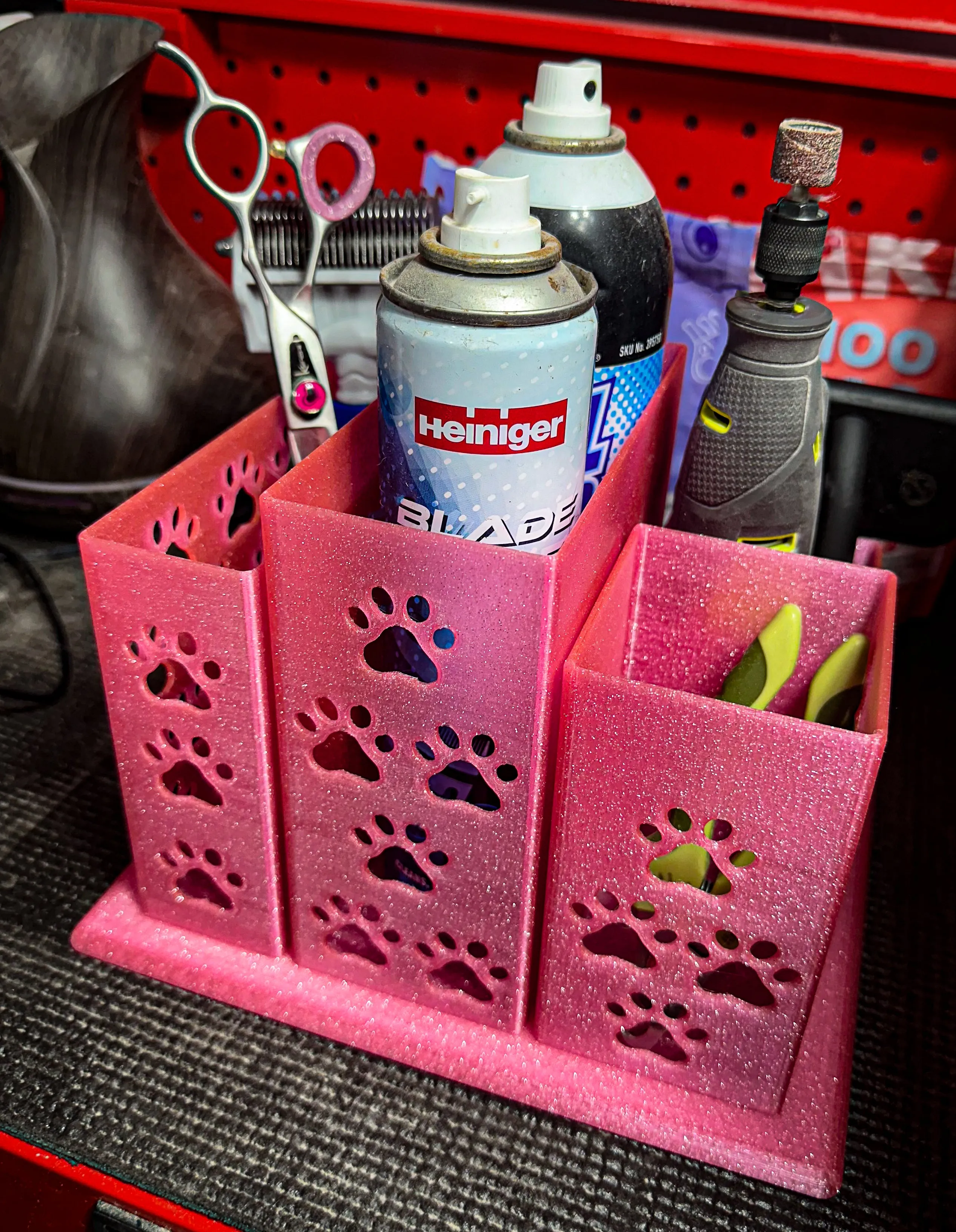 The Newfie Dog Grooming Brush Holder, Simple organizer | Large Size |