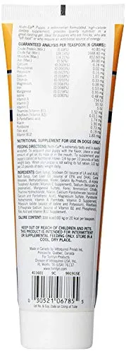Tomlyn High Calorie Nutritional Gel | Nutri-Cal for Puppies
