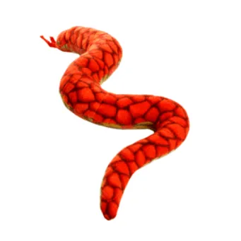Tuffy Desert Snake Red Dog Toy