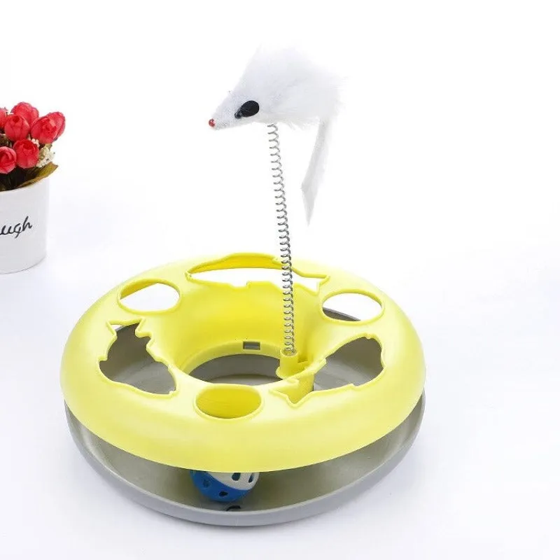 Turntable Cat Training Toys