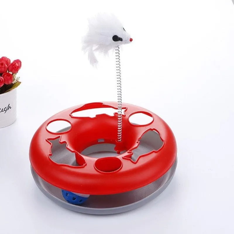 Turntable Cat Training Toys