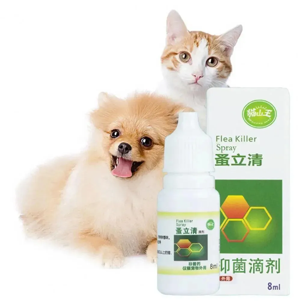 Universal Pet Anti-Flea Drops 8ML Spray